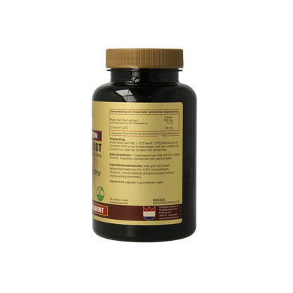 Artelle Rode gist rijst 100mg Q10 30mg 220 Vegetarische capsules