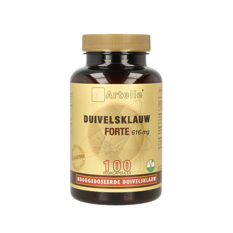 Artelle Duivelsklauw forte 616mg 100 Vegetarische capsules