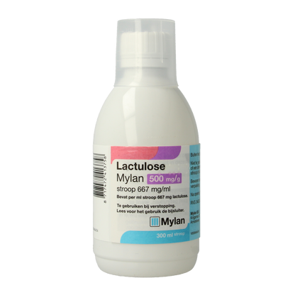 Mylan Lactulose stroop 500mg 300.00 Milliliter