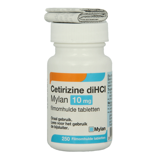 Mylan Cetirizine diHCl 10mg 250 Tabletten