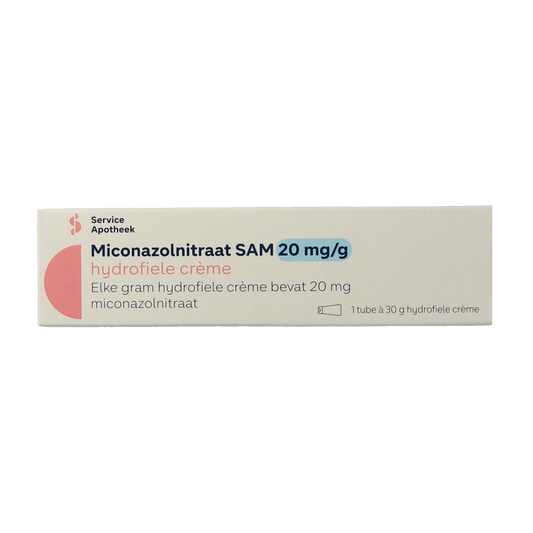 Service Apotheek Miconazolnitraat hydrofiele creme 30.00 Gram