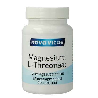 Nova Vitae Magnesium L-threonaat 60 Capsules