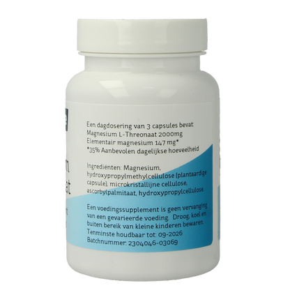 Nova Vitae Magnesium L-threonaat 60 Capsules
