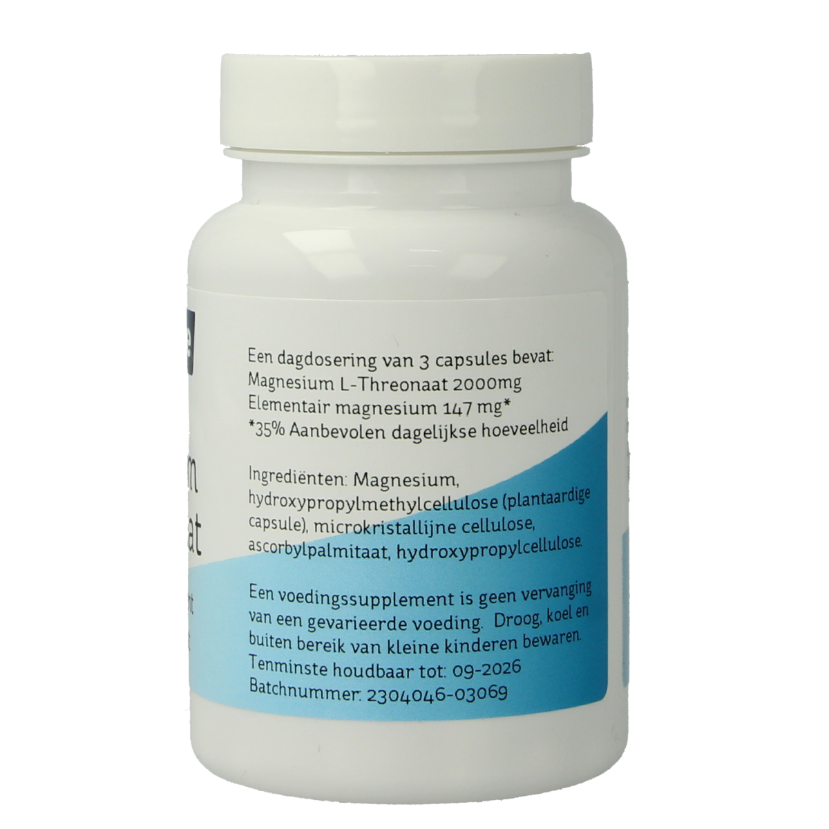 Nova Vitae Magnesium L-threonaat 60.00 Capsules