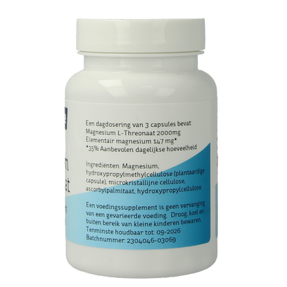 Nova Vitae Magnesium L-threonaat 60.00 Capsules