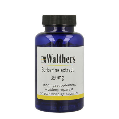 Walthers Berberine extract 350mg 90.00 Vegetarische capsules
