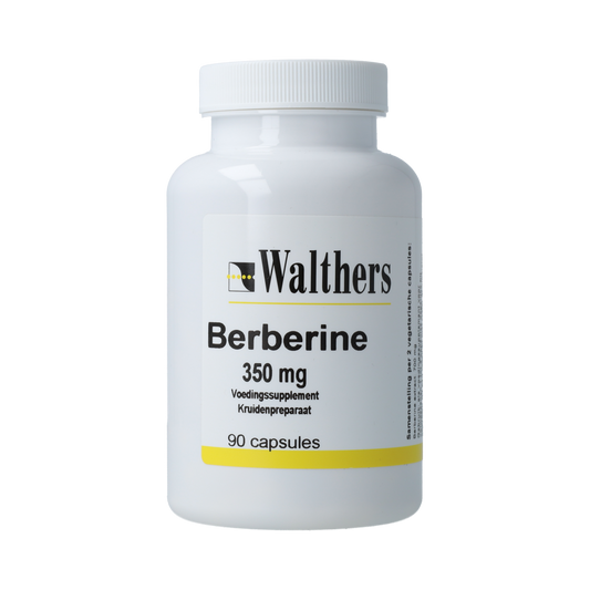 Walthers Berberine extract 350mg 90.00 Vegetarische capsules