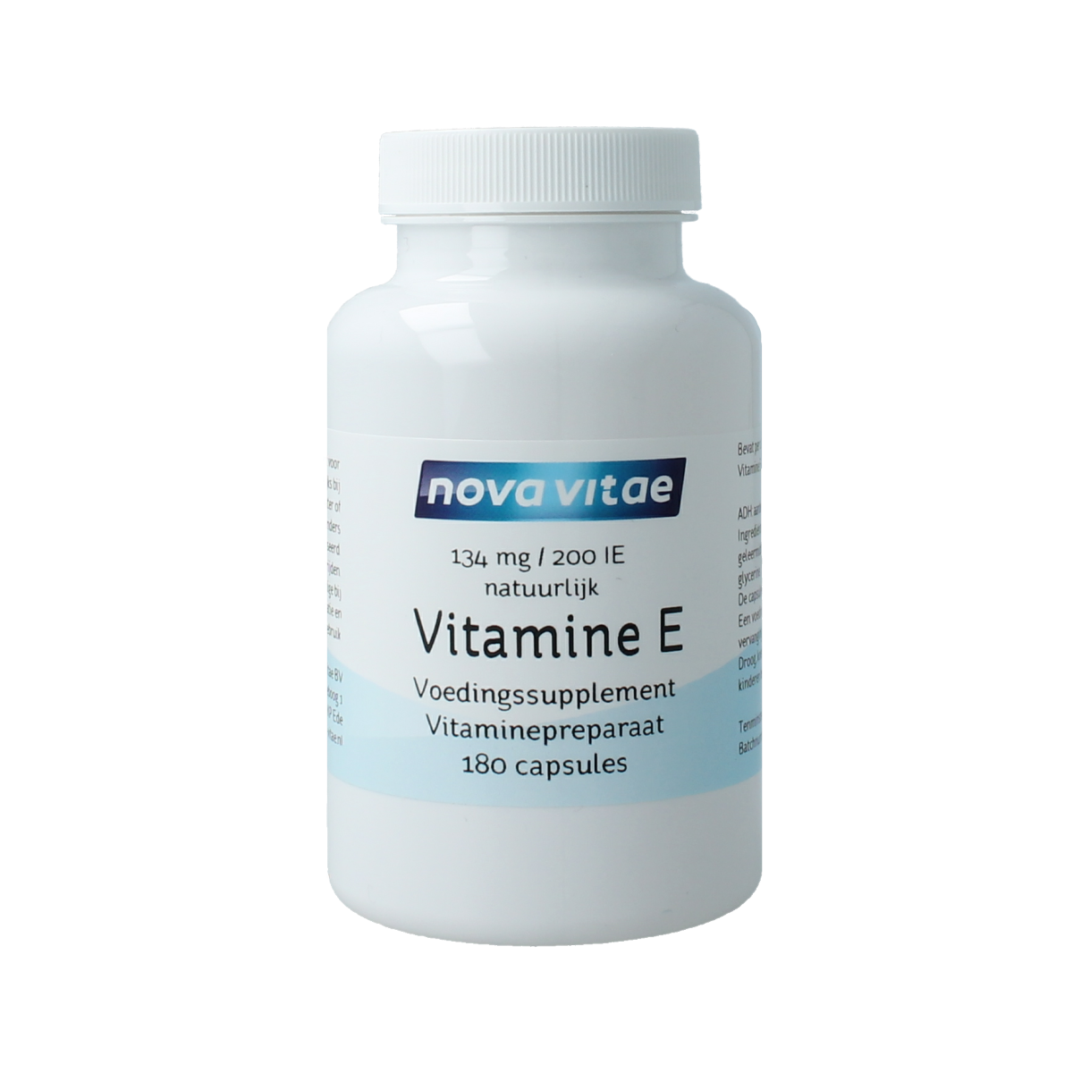Nova Vitae Vitamine E 200IU 180.00 Capsules