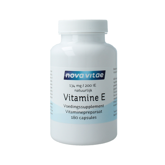 Nova Vitae Vitamine E 200IU 180.00 Capsules