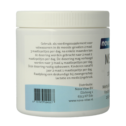 Nova Vitae MSM poeder 250 Gram
