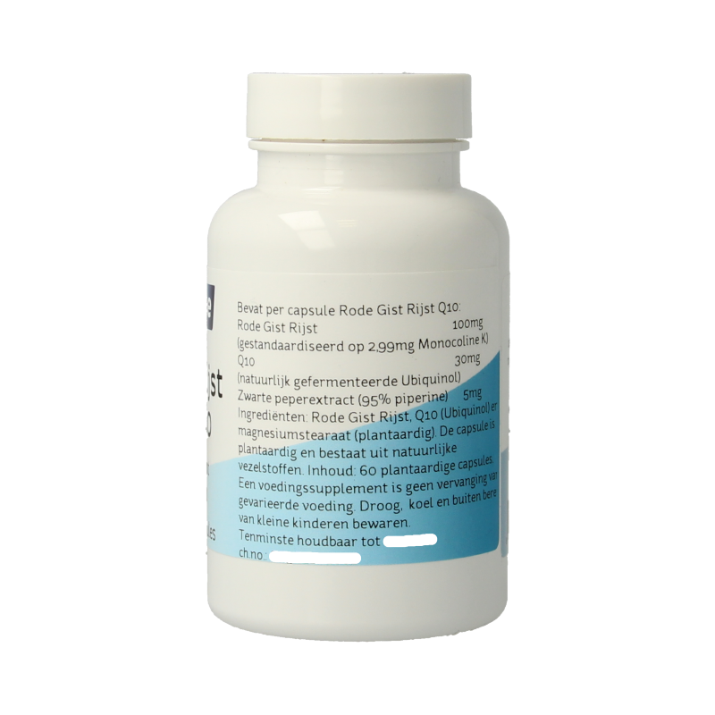 Nova Vitae Rode gist rijst + 30mg Q10 60 Vegetarische capsules