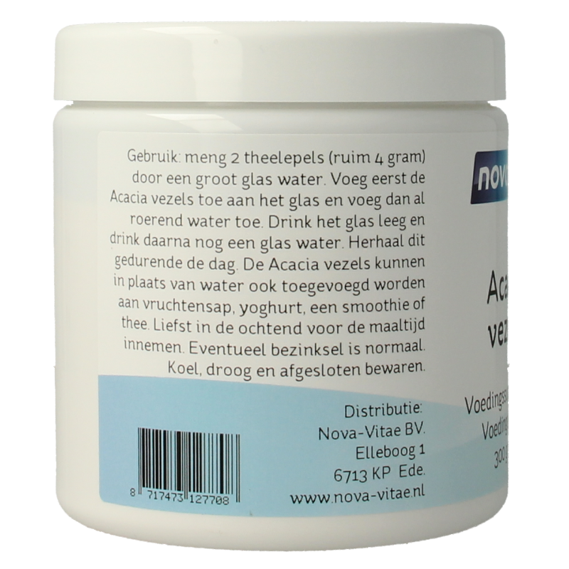 Nova Vitae Acacia vezels 300 Gram