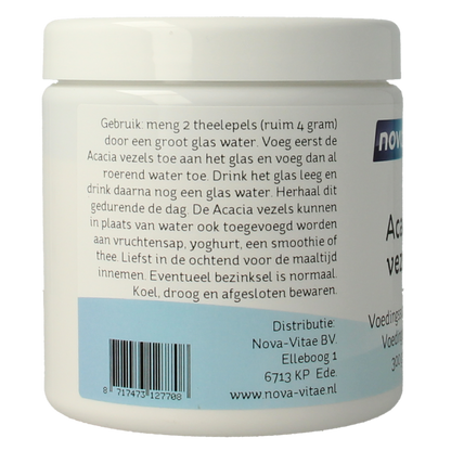 Nova Vitae Acacia vezels 300 Gram
