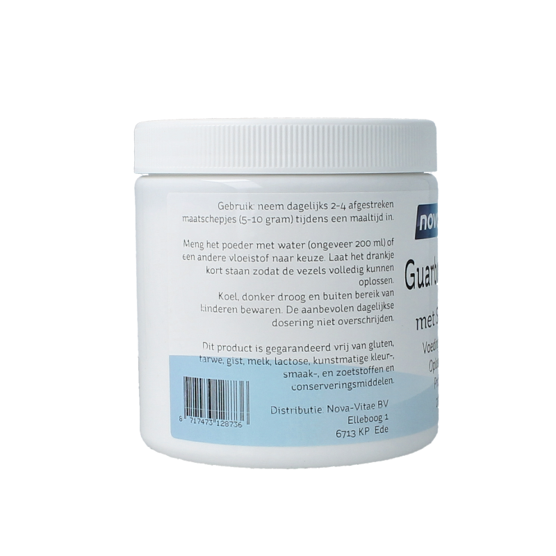 Nova Vitae Guarboonvezels sunfiber AG 200 Gram