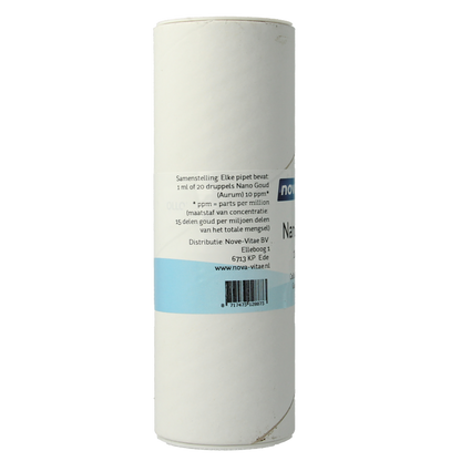 Nova Vitae Nano / Colloidaal goud 10 ppm 100 Milliliter
