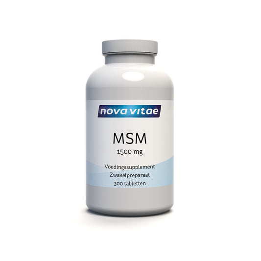 Nova Vitae MSM 1500mg 300 Tabletten