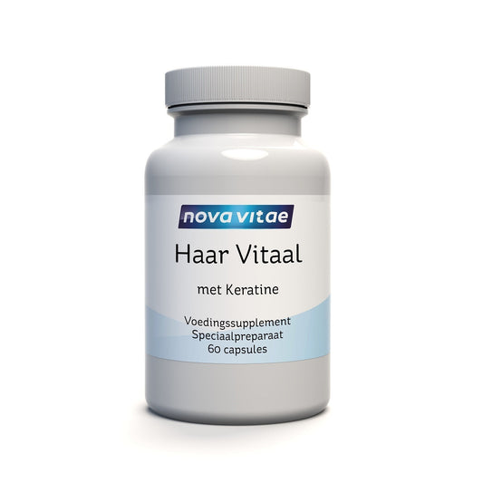 Nova Vitae Haar vitaal met keratine 60 Capsules