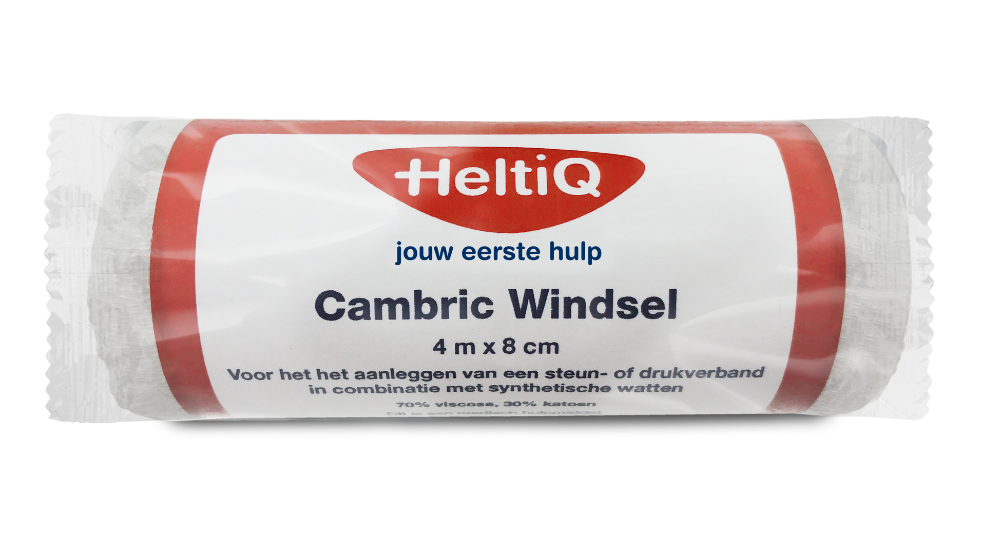 Heltiq Cambric windsel 4m x 8cm 1.00 Stuks