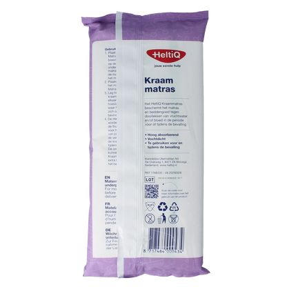 Heltiq Kraammatras 60 x 90cm zak 2 Stuks