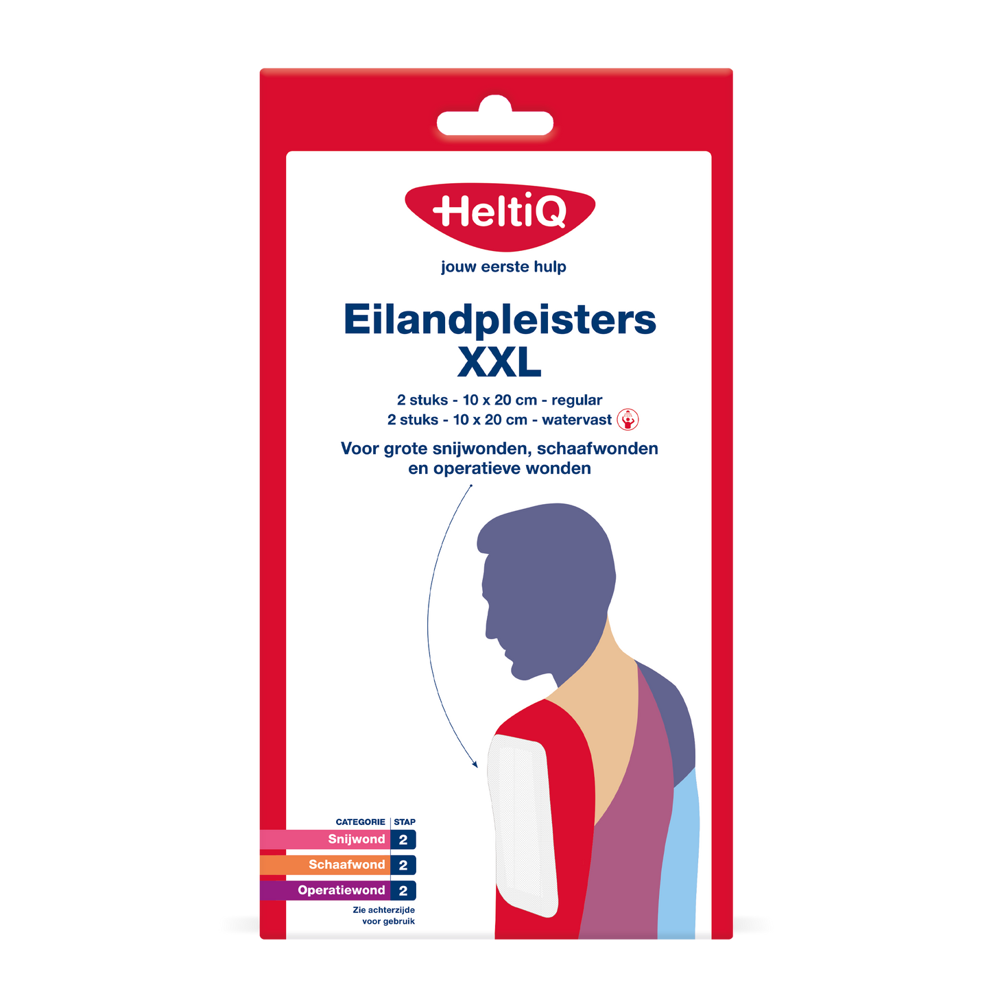 Heltiq Eilandpleisters XXL 4.00 Stuks