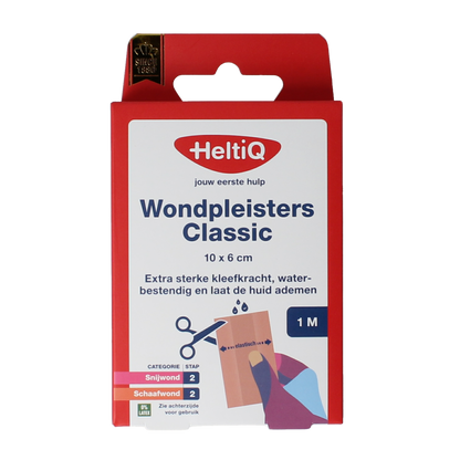 Heltiq Wondpleister classic 10x6cm 1m 1.00 Stuks