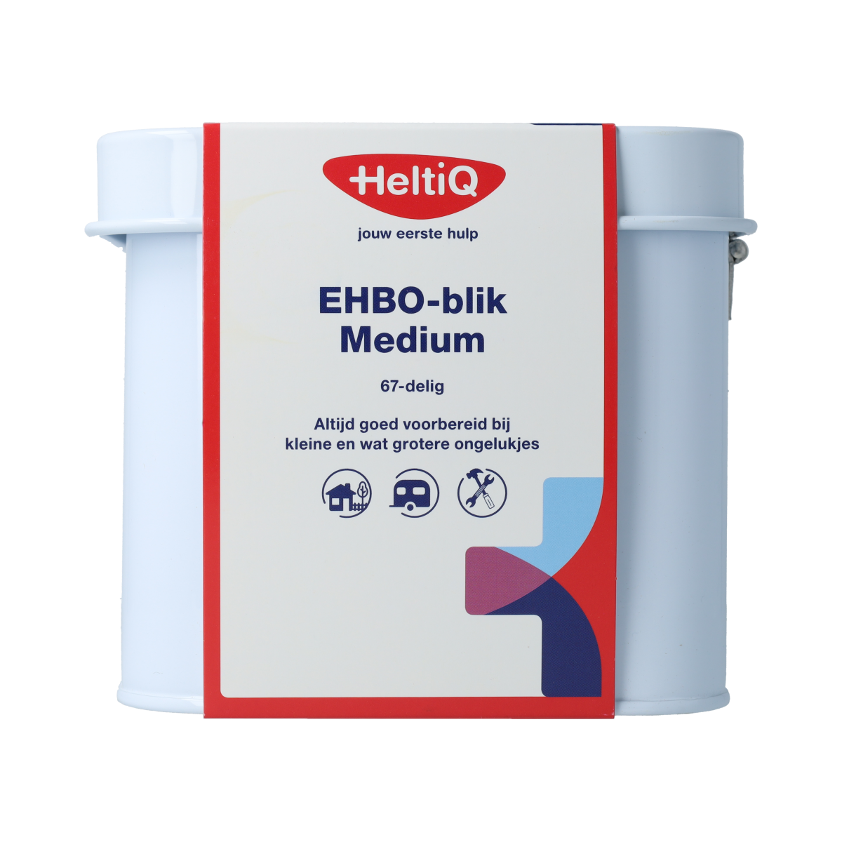 Heltiq HeltiQ EHBO Blik Medium 1.00 Stuks