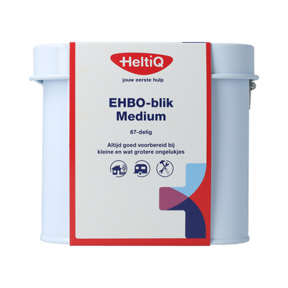 Heltiq HeltiQ EHBO Blik Medium 1.00 Stuks