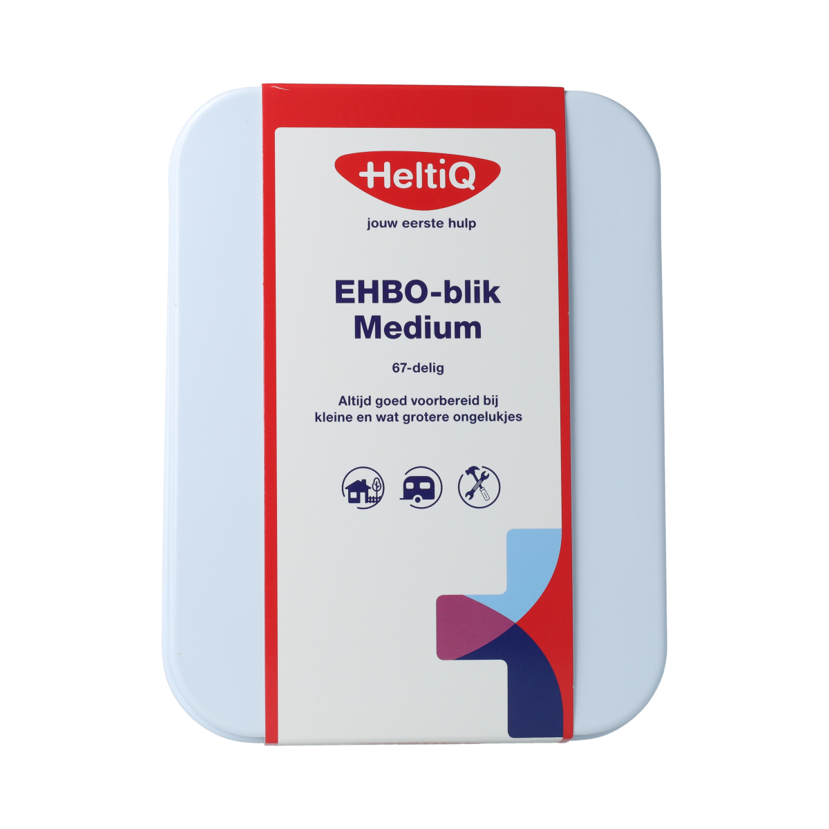 Heltiq HeltiQ EHBO Blik Medium 1.00 Stuks