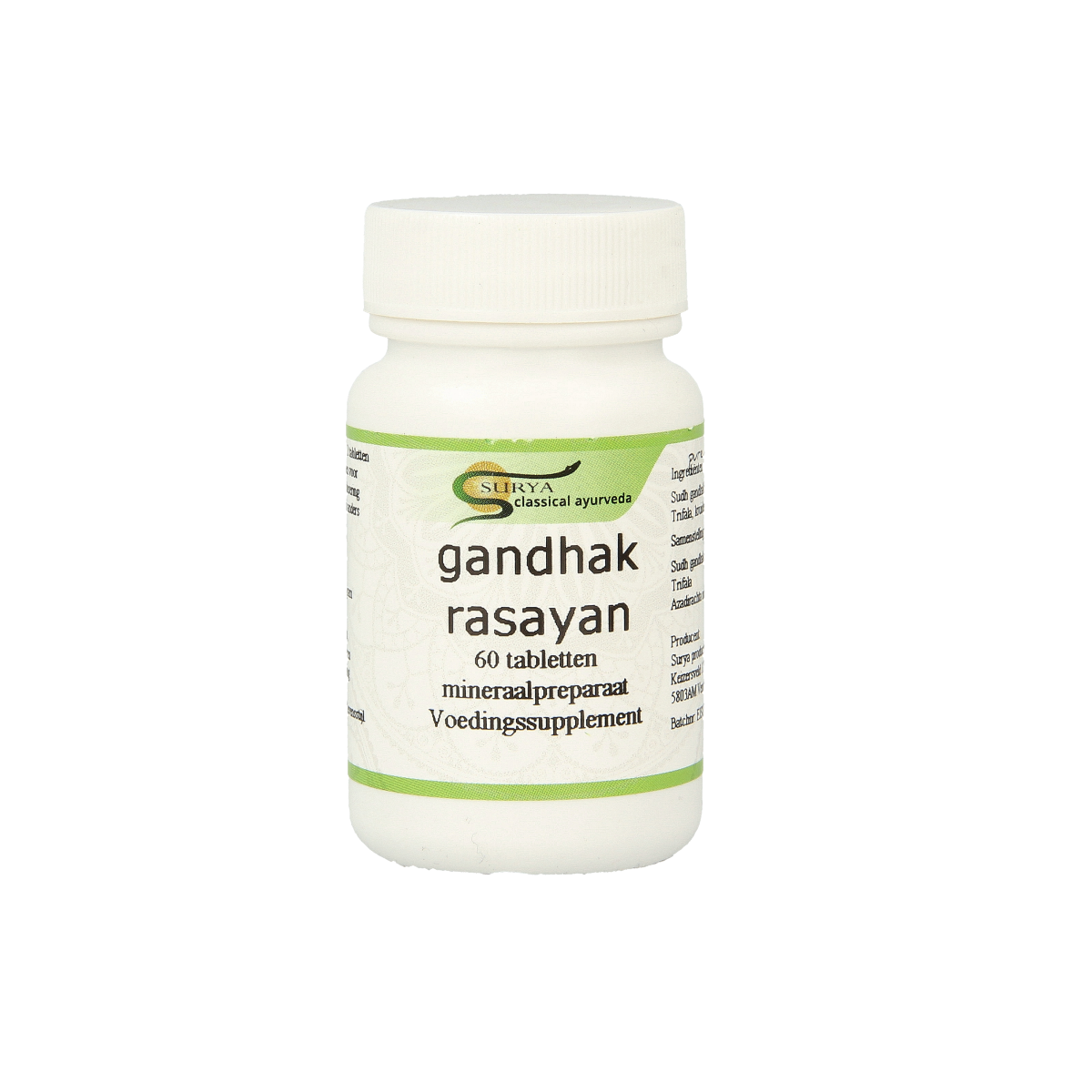 Surya Gandhak rasayan 60.00 Tabletten