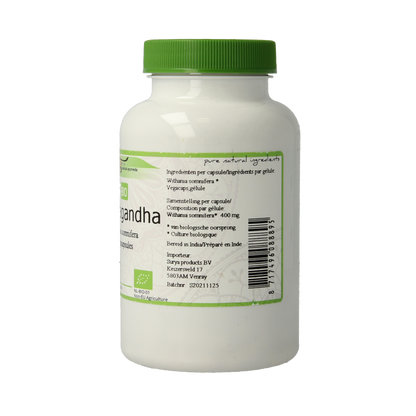 Surya Ashwagandha bio 180 Vegetarische capsules