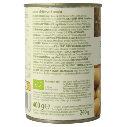 Bioidea Boterbonen Limabonen bio 400 Gram