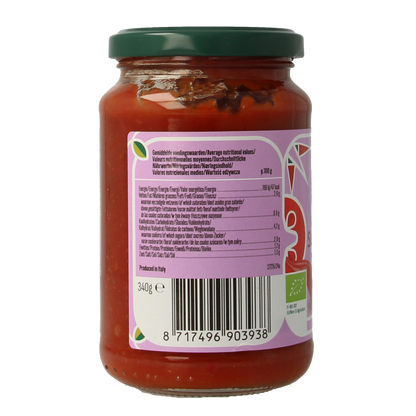 Bioidea Pastasaus arrabiata bio 340 Gram