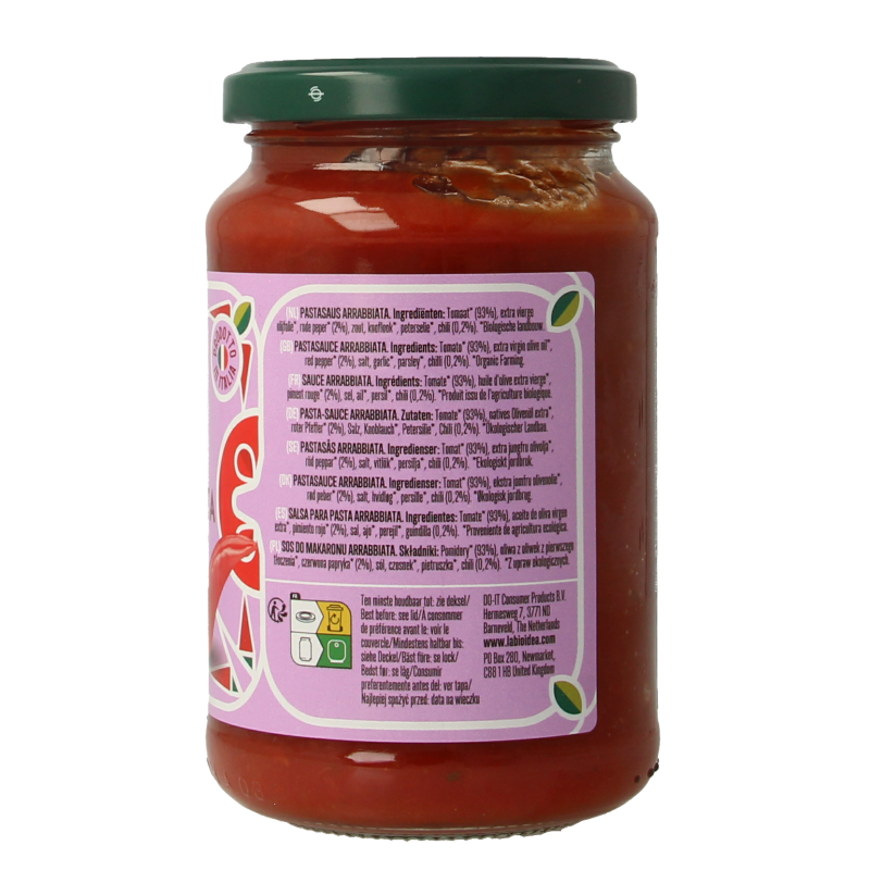 Bioidea Pastasaus arrabiata bio 340 Gram