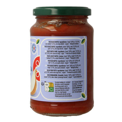 Bioidea Pastasaus napoli bio 340 Gram