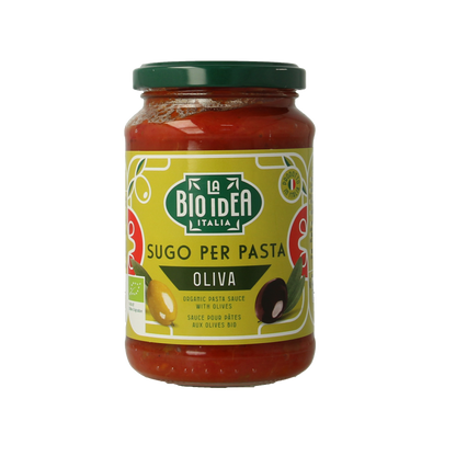 Bioidea Pastasaus olijven bio 340 Gram