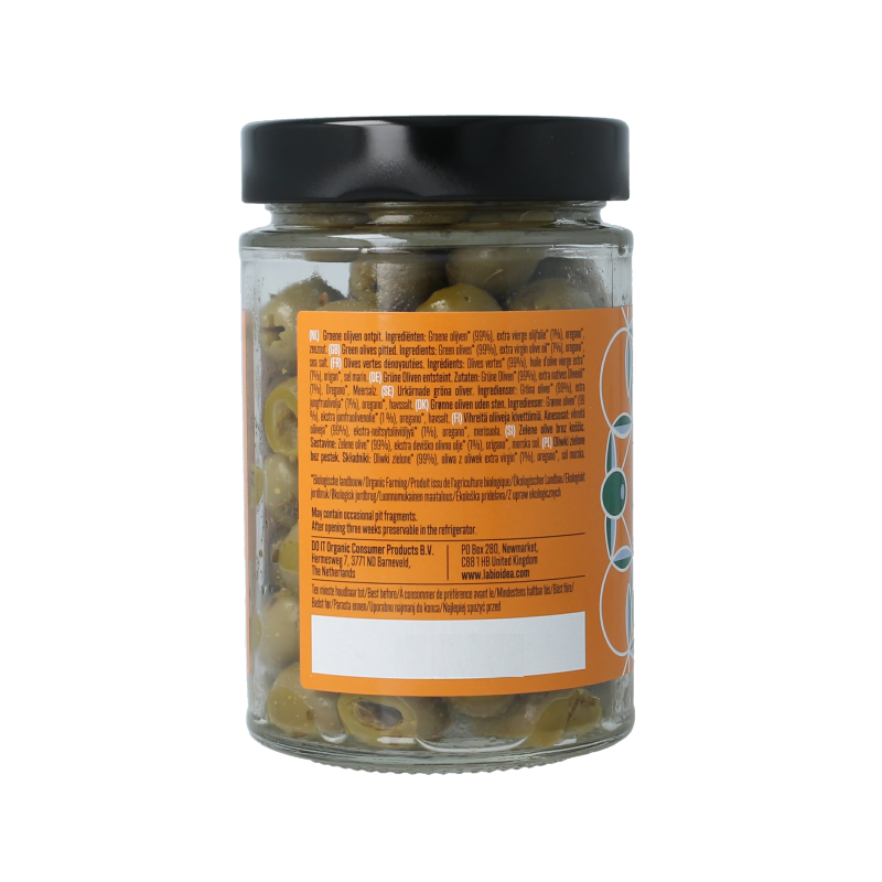 Bioidea Olijven groen ontpit bio 165 Gram
