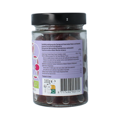 Bioidea Olijven zwart kalamata ontpit bio 180 Gram