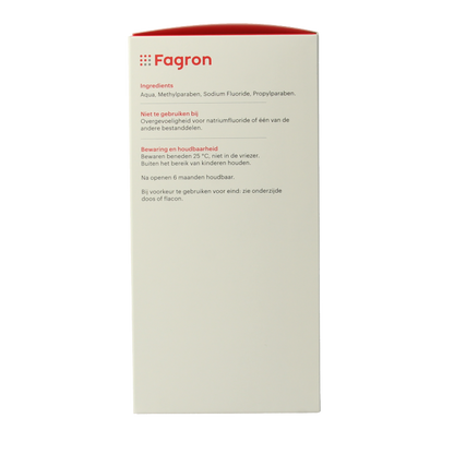Fagron Natriumfluoride mondspoeling 0.05% 500 Milliliter