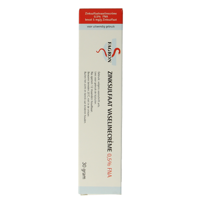 Fagron Zinksulfaat vaselinecreme 0.5% FNA 30.00 Gram