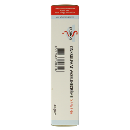 Fagron Zinksulfaat vaselinecreme 0.5% FNA 30.00 Gram