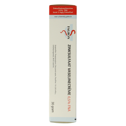 Fagron Zinksulfaat vaselinecreme 0.5% FNA 30.00 Gram