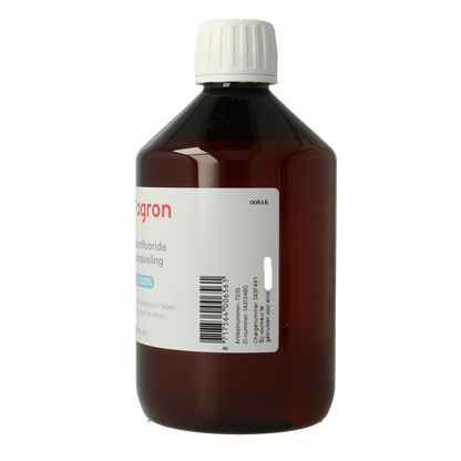 Fagron Natriumfluoride mondspoeling 0.025 500 Milliliter