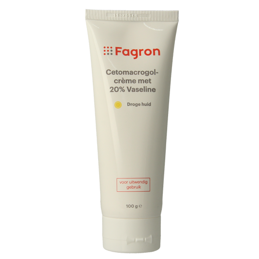 Fagron Cetomacrogol creme 20% vaseline 100.00 Gram