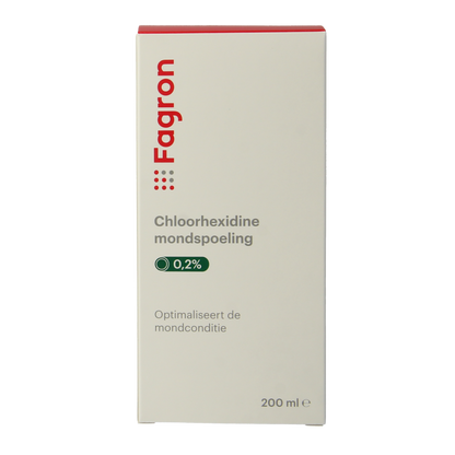 Fagron Chloorhexidine mondspoeling 0.2% 200 Milliliter