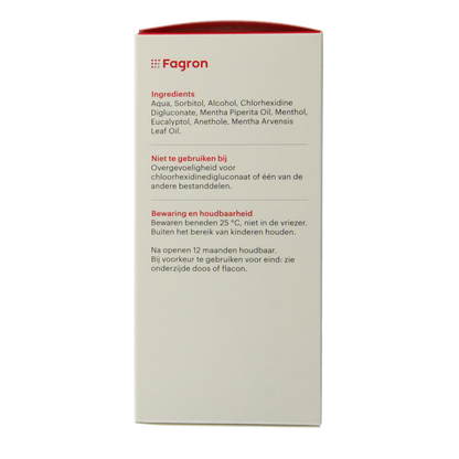 Fagron Chloorhexidine mondspoeling 0.2% 200 Milliliter