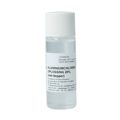Fagron Aluminiumchloride oplossing 20% met depper 30 Milliliter