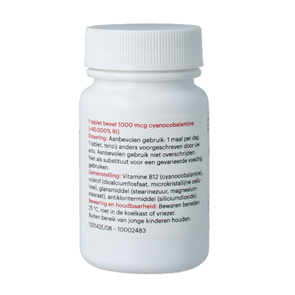 Fagron Vitamine B12 1000mcg 90.00 Tabletten