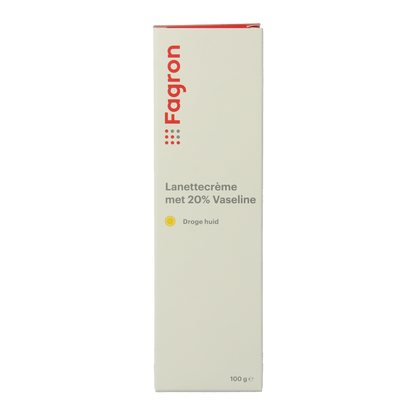 Fagron Lanettecreme met 20% vaseline 100 Gram