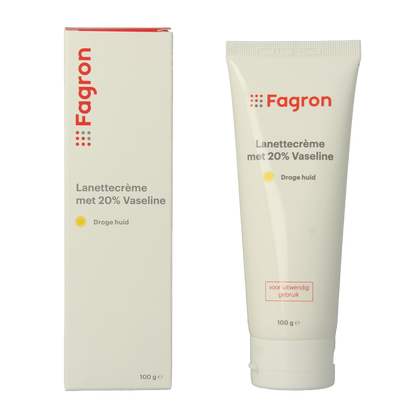 Fagron Lanettecreme met 20% vaseline 100 Gram