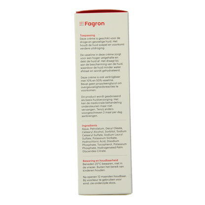 Fagron Lanettecreme met 20% vaseline 100 Gram